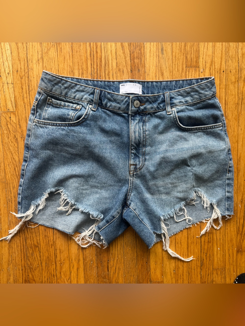 Men's ASOS cutoff Jorts